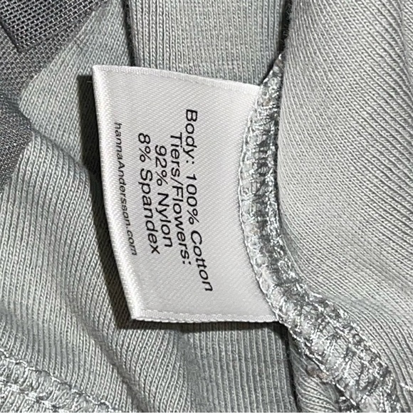 Hanna Andersson Gray Ruffle Dress - Picture 5 of 6